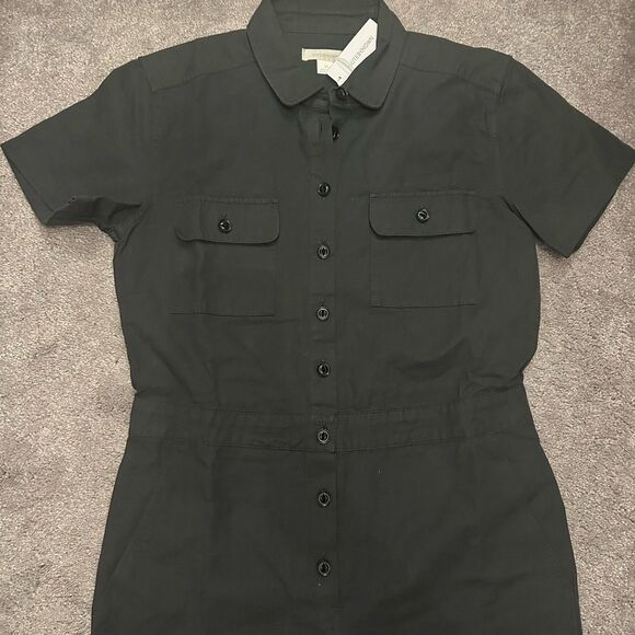 OUTERKNOWN S.E.A. Suit Jumpsuit Linen Cotton Coveralls Romper Boho S Minimalist - Picture 8 of 12